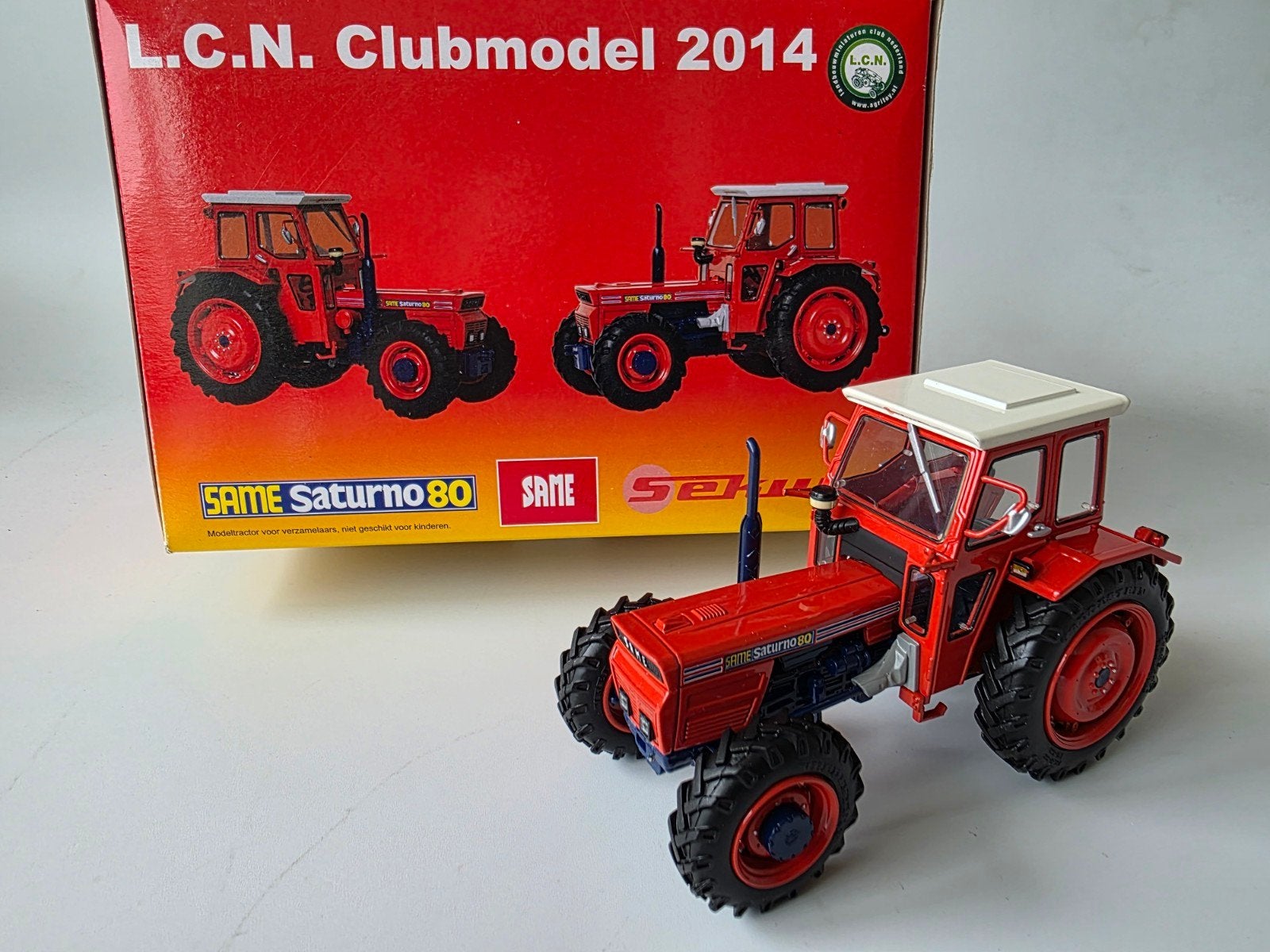 SAME' SATURNO 80 LCN 2014 LIM-ED 4WD 1:32, Ophalen of Verzenden, Tractor of Landbouw, Overige merken