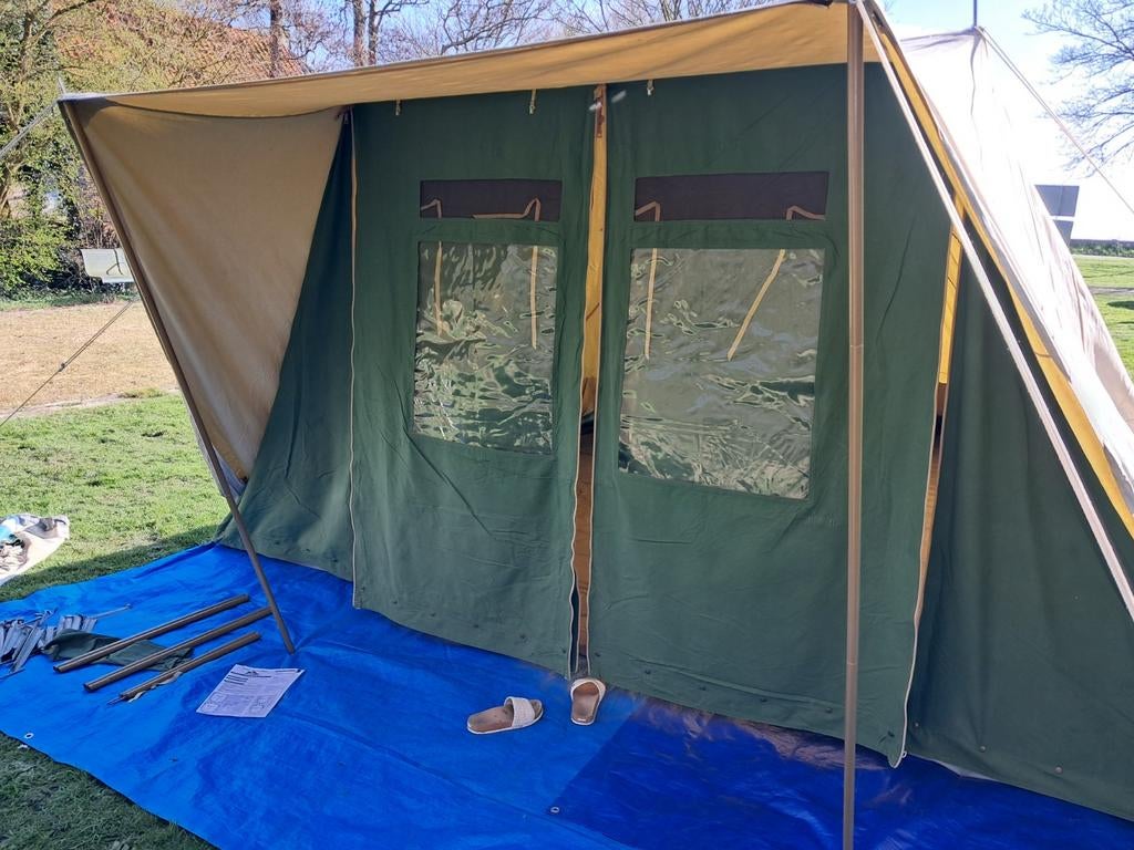 Mooie de Waard tent 'Albatros', Caravans en Kamperen, Ophalen, Gebruikt