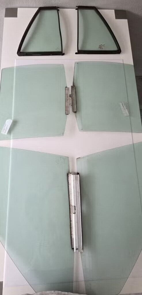 Raam deurraam Mercedes S124, Gebruikt, ., Mercedes-Benz, Ophalen of Verzenden