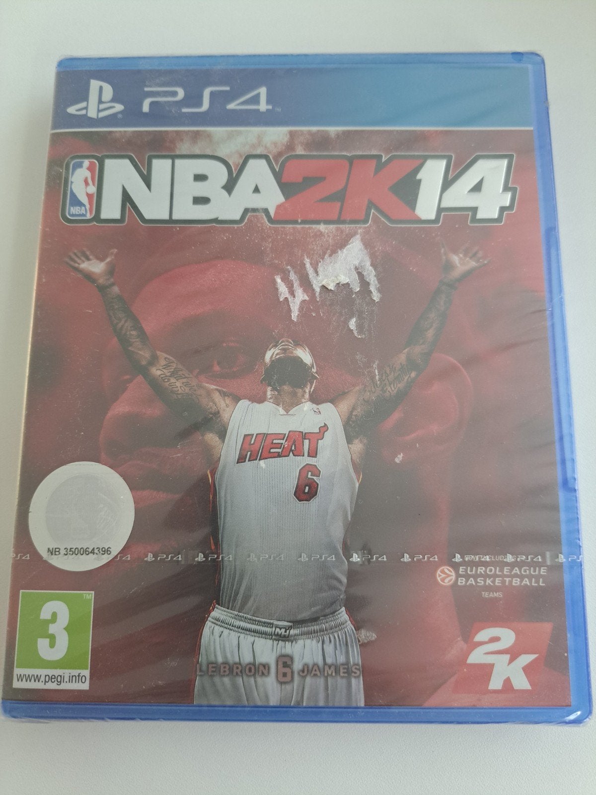 NBA 2K14 Nieuw PS4, Spelcomputers en Games, Ophalen of Verzenden, Nieuw, Blauw