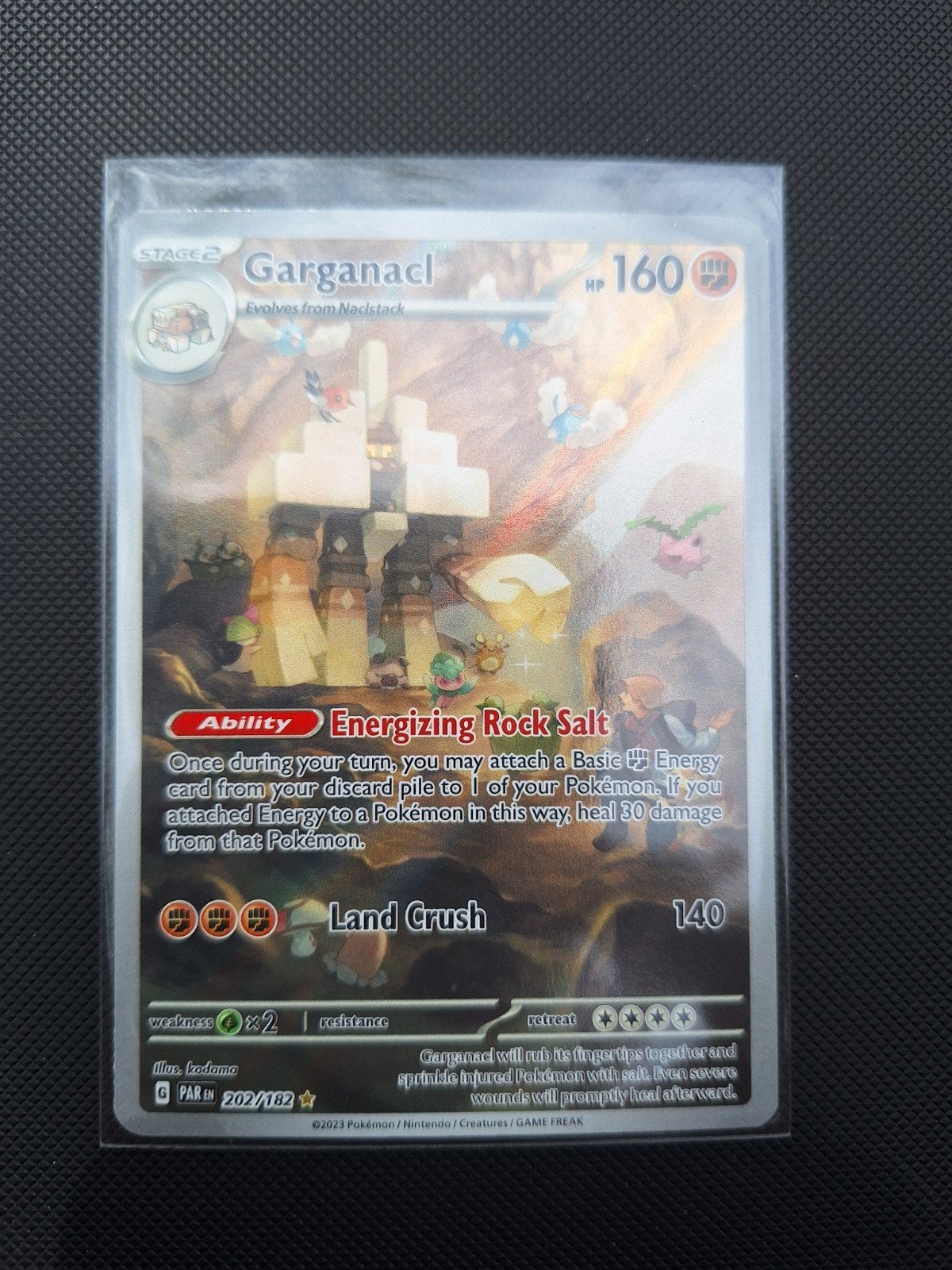 Garganacl Pokémon Kaart - Nieuwstaat, Ophalen, Nieuw, Losse kaart