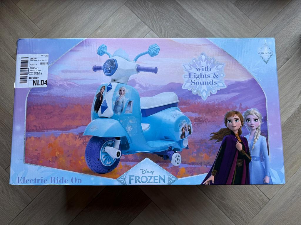 Frozen elektrische scooter (NIEUW), Ophalen of Verzenden, Zo goed als nieuw