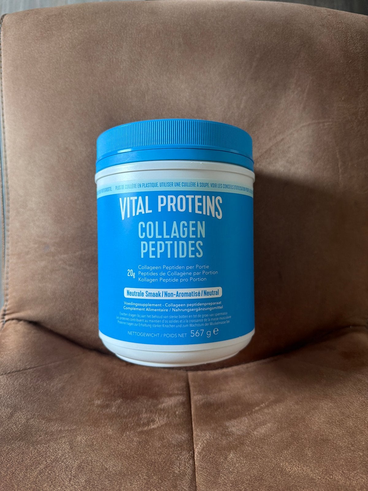 Vital Proteins Collageen Peptiden - 567g, Sport en Fitness, Ophalen of Verzenden, Nieuw, Poeder of Drank