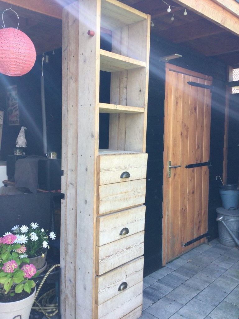 Kast, Ophalen, Gebruikt, 200 cm of meer, 50 tot 100 cm