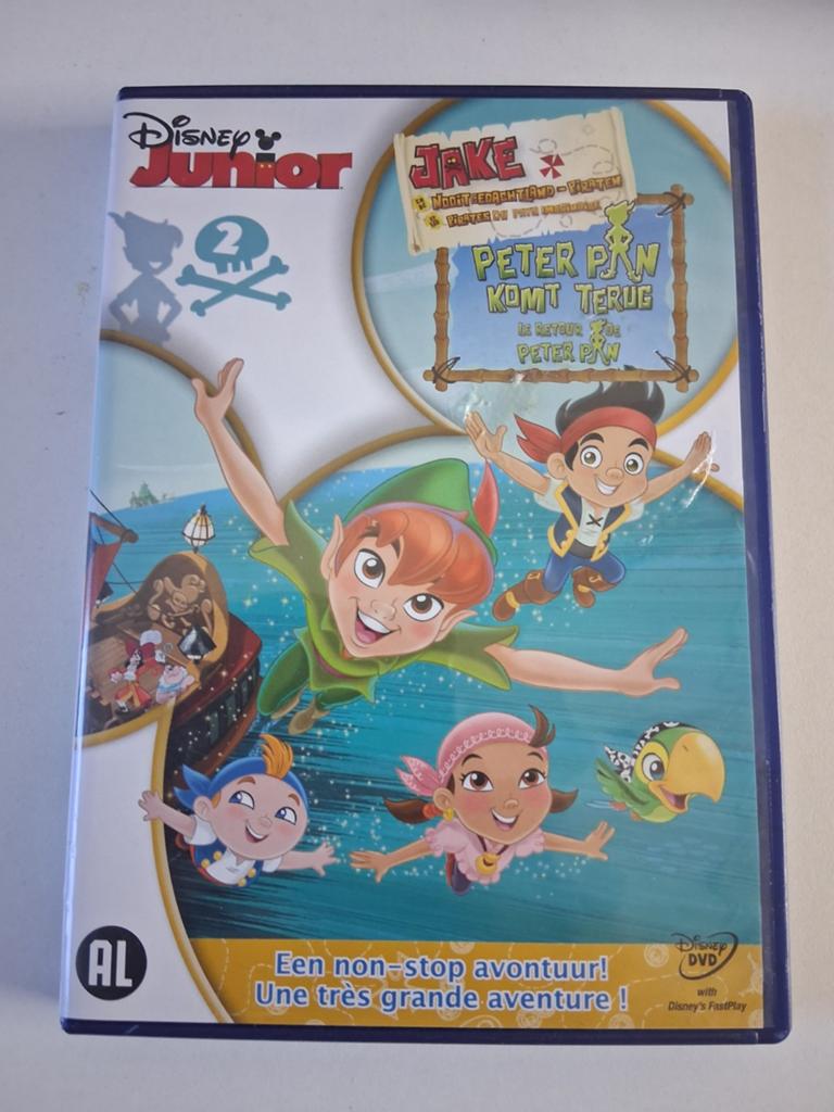 DISNEY Junior 2 Peter Pan komt terug, Cd's en Dvd's, Alle leeftijden, Ophalen of Verzenden, Zo goed als nieuw, Amerikaans
