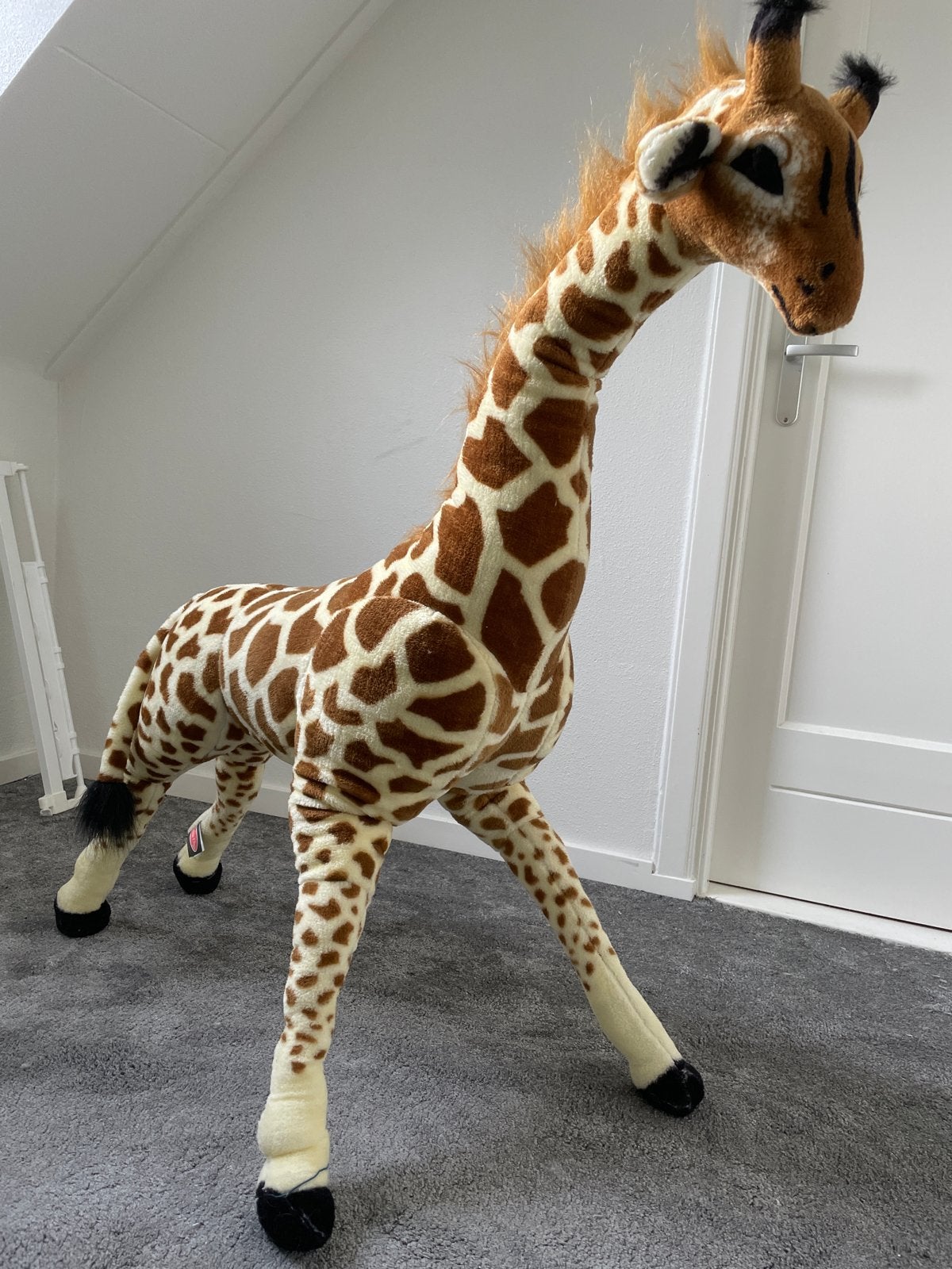 Grote Melissa & Doug Giraf Knuffel - Zo goed als nieuw, Ophalen, Overige merken, Giraf, Overige karakters