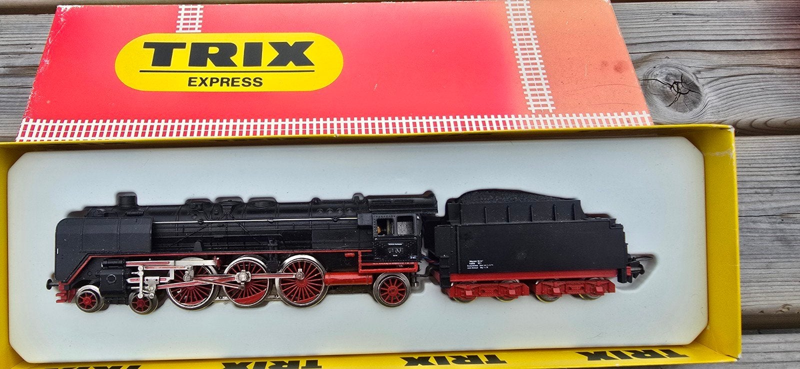trix express br01 stoomlok in ovp., Gebruikt, Trix, Ophalen of Verzenden, Gelijkstroom