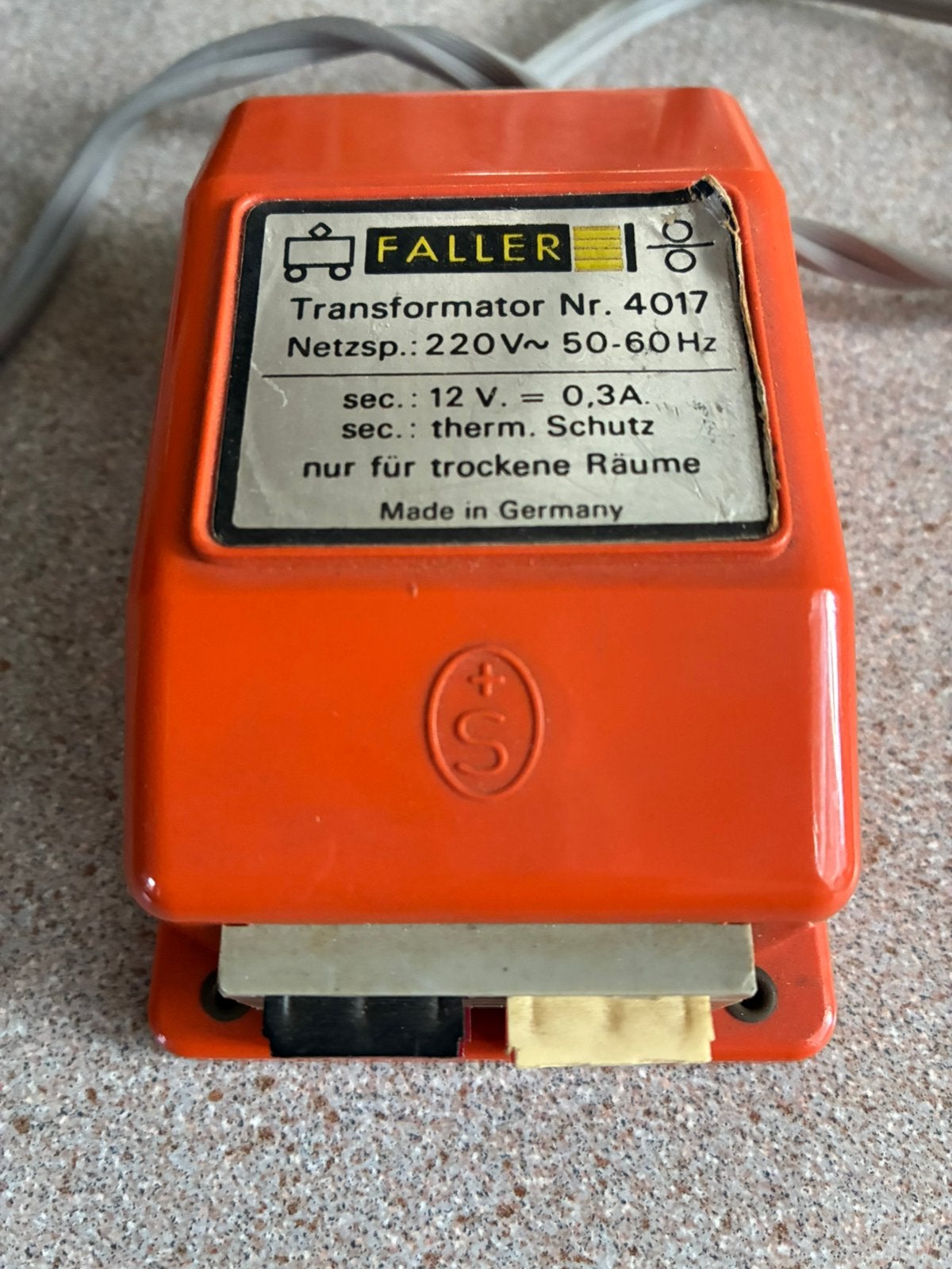 Faller sms 4017 transformator, Ophalen of Verzenden, Gebruikt, Elektrisch, Overige merken
