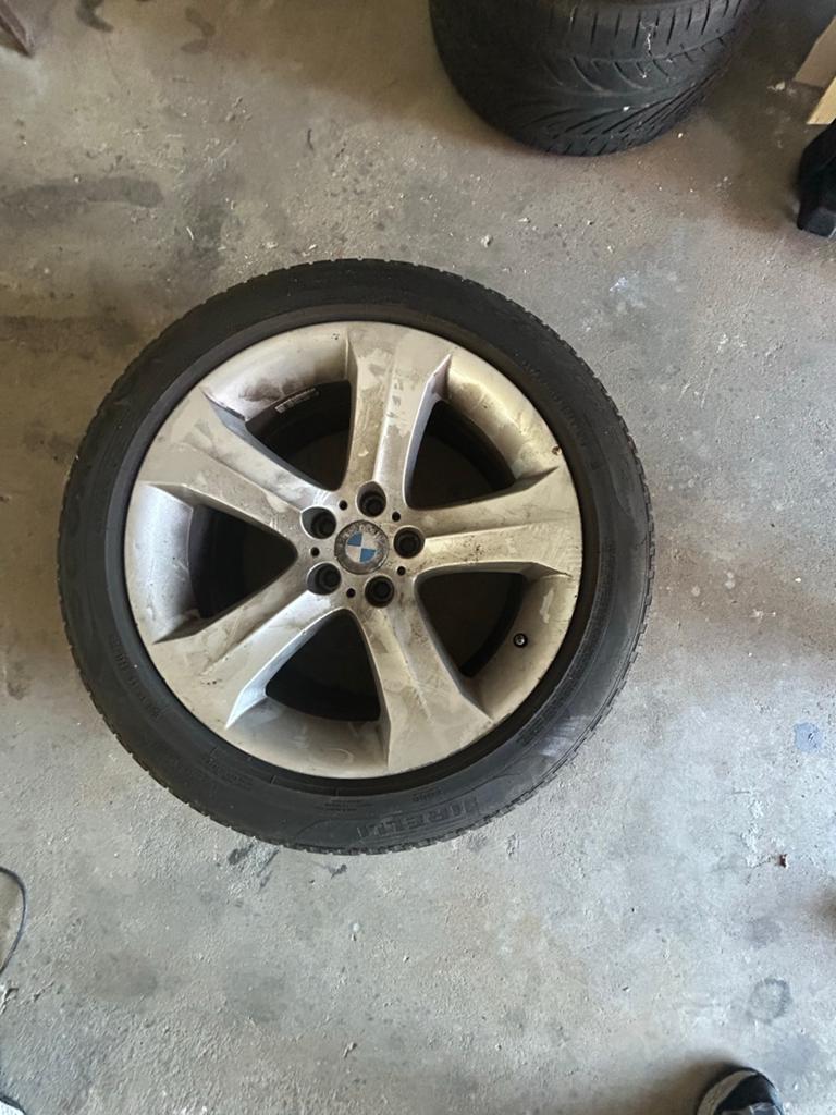 BMW Velgen met Banden - 19 inch, Auto-onderdelen, Banden en Velgen, Gebruikt, Banden en Velgen, 17 inch, Ophalen of Verzenden