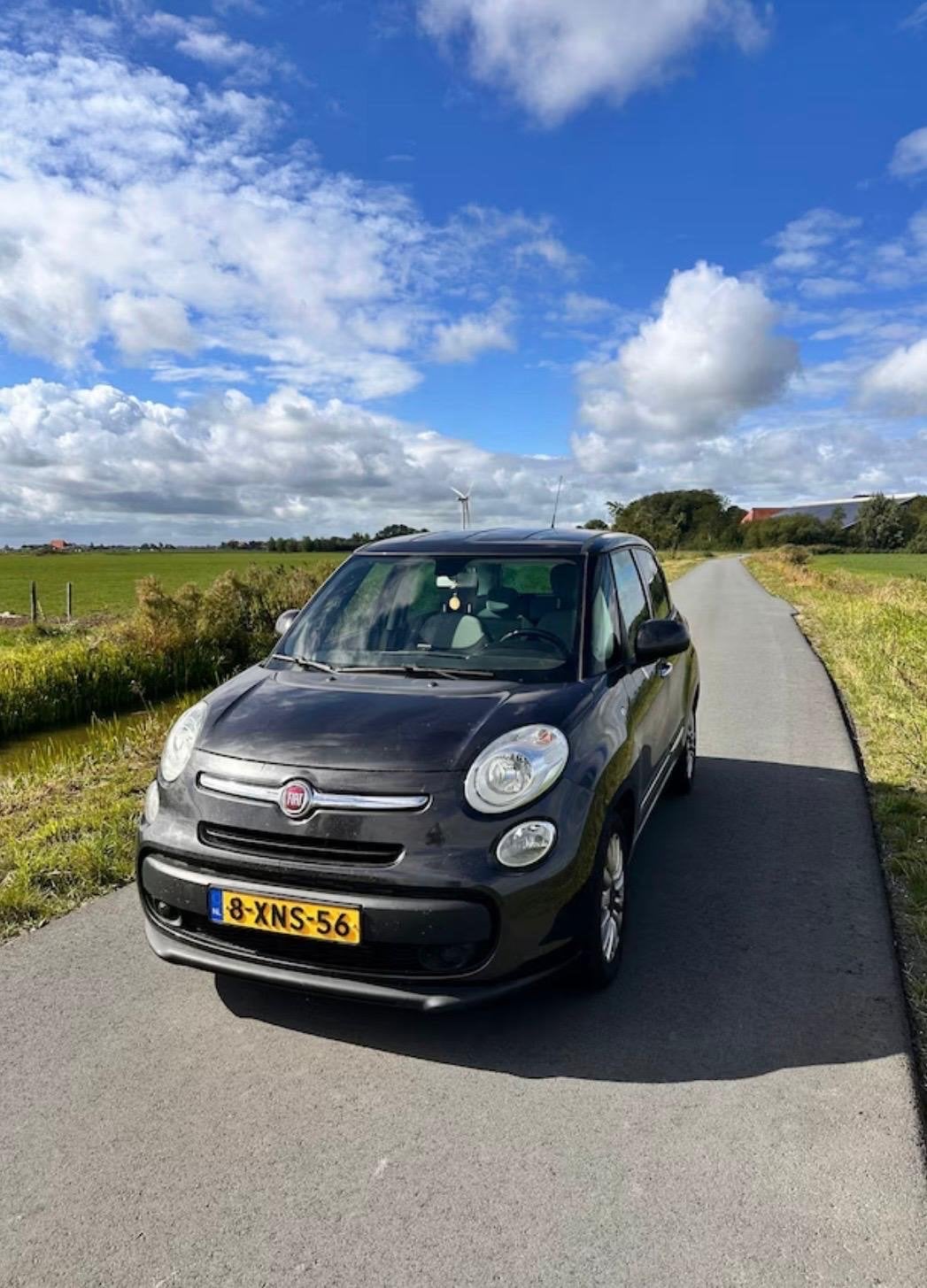 Fiat 500L 0.9 Twinair 2014 Grijs, Auto's, Origineel Nederlands, Handgeschakeld, Particulier, 1000 kg