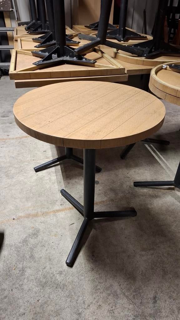 18 terrastafels SATELLIET rond 60 en 60x50 cm horeca partij, Huis en Inrichting, Tafels | Bijzettafels, Rechthoekig, 60 cm of meer
