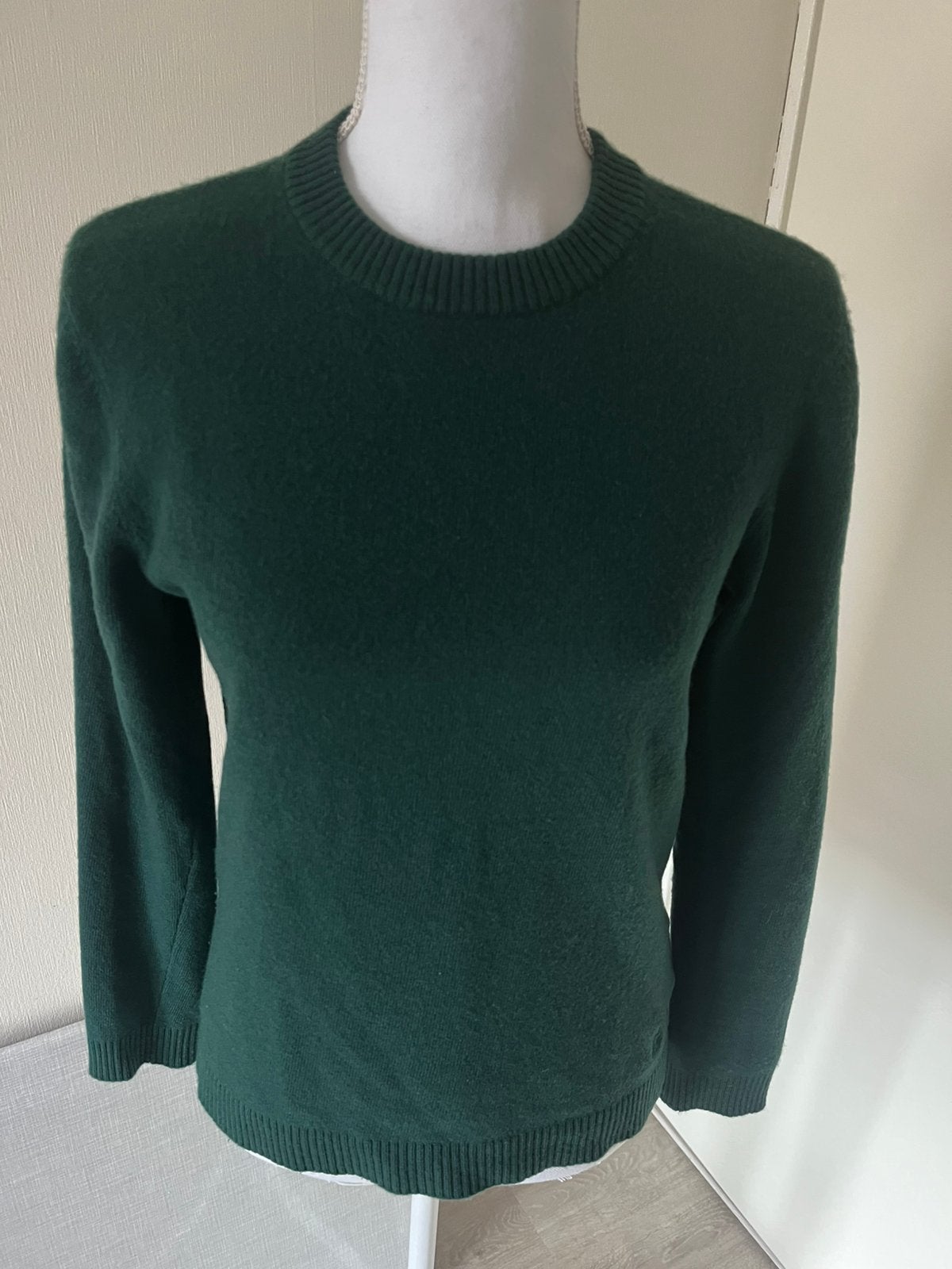 Marc O ‘Polo donker groene wollen trui maat 36/38, Kleding | Dames, Ophalen of Verzenden, Zo goed als nieuw, Maat 36 (S), Groen