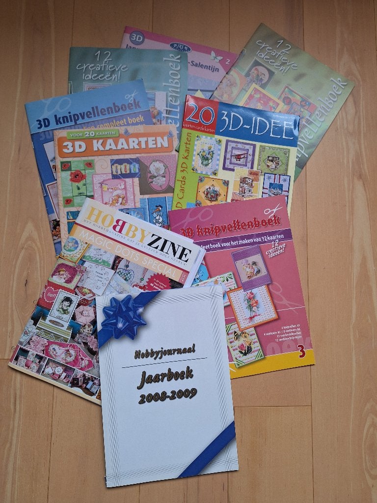 Knipvellen 3 D, kaarten, doe boekjes ,stickers enz, Ophalen of Verzenden, Nieuw, Overige thema's, Knipvel