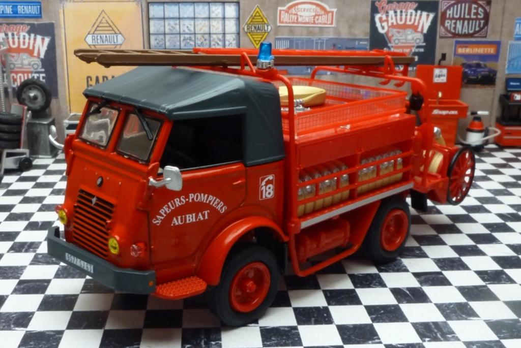 Renault R 2087 VPI BRANDWEER SCHAAL 1/43 # 39, Verzenden, Nieuw, Bus of Vrachtwagen, Overige merken