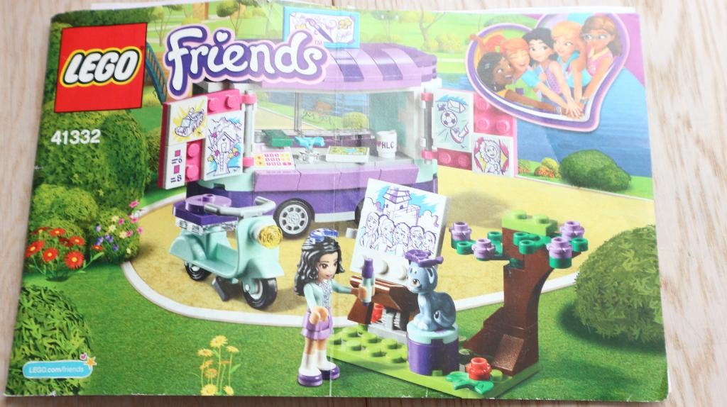 LEGO Friends set 41332 (niet meer helemaal compleet), Ophalen, Zo goed als nieuw, Complete set, Lego