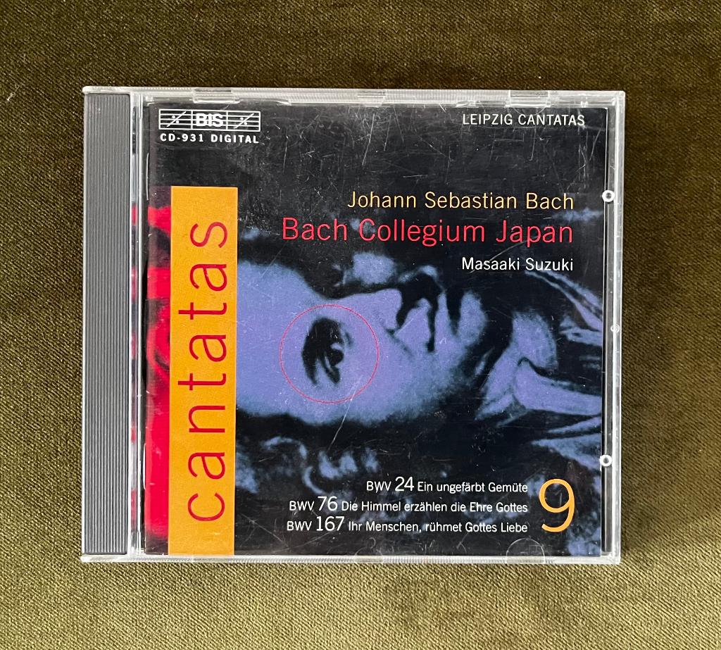 Bach: Cantatas vol 9 - Masaaki Suzuki, Cd's en Dvd's, Cd's | Klassiek, Ophalen of Verzenden, Barok, Zo goed als nieuw, Overige typen