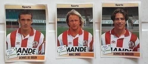 Panini voetbal 95 los te koop Sparta 220, 228, 229, Ophalen of Verzenden