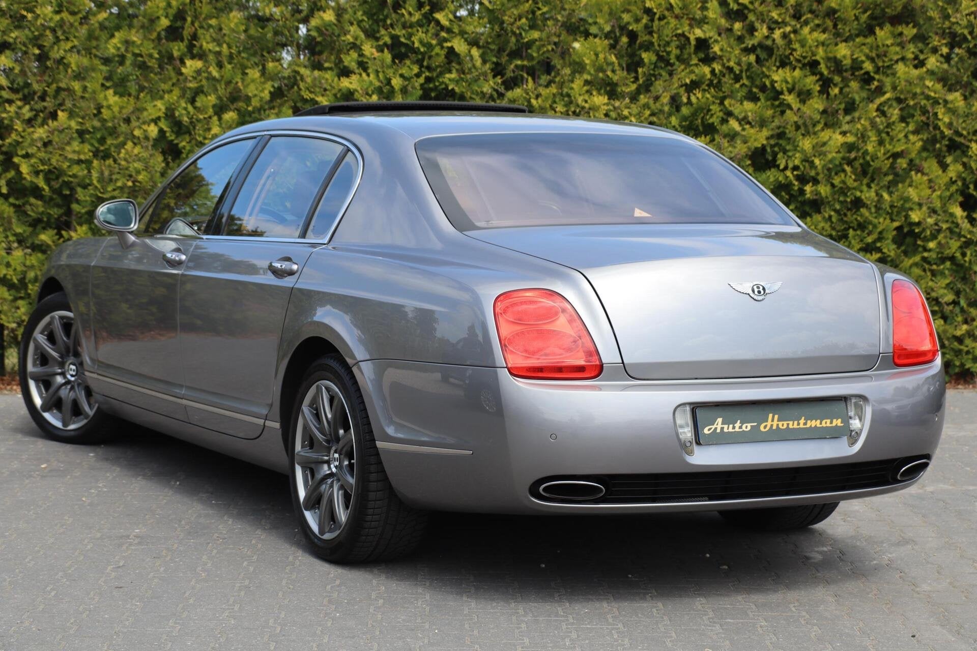 Bentley Continental Flying Spur 6.0 W12 561PK  | BT, Auto's, Automaat, Gebruikt, Beige, 12 cilinders