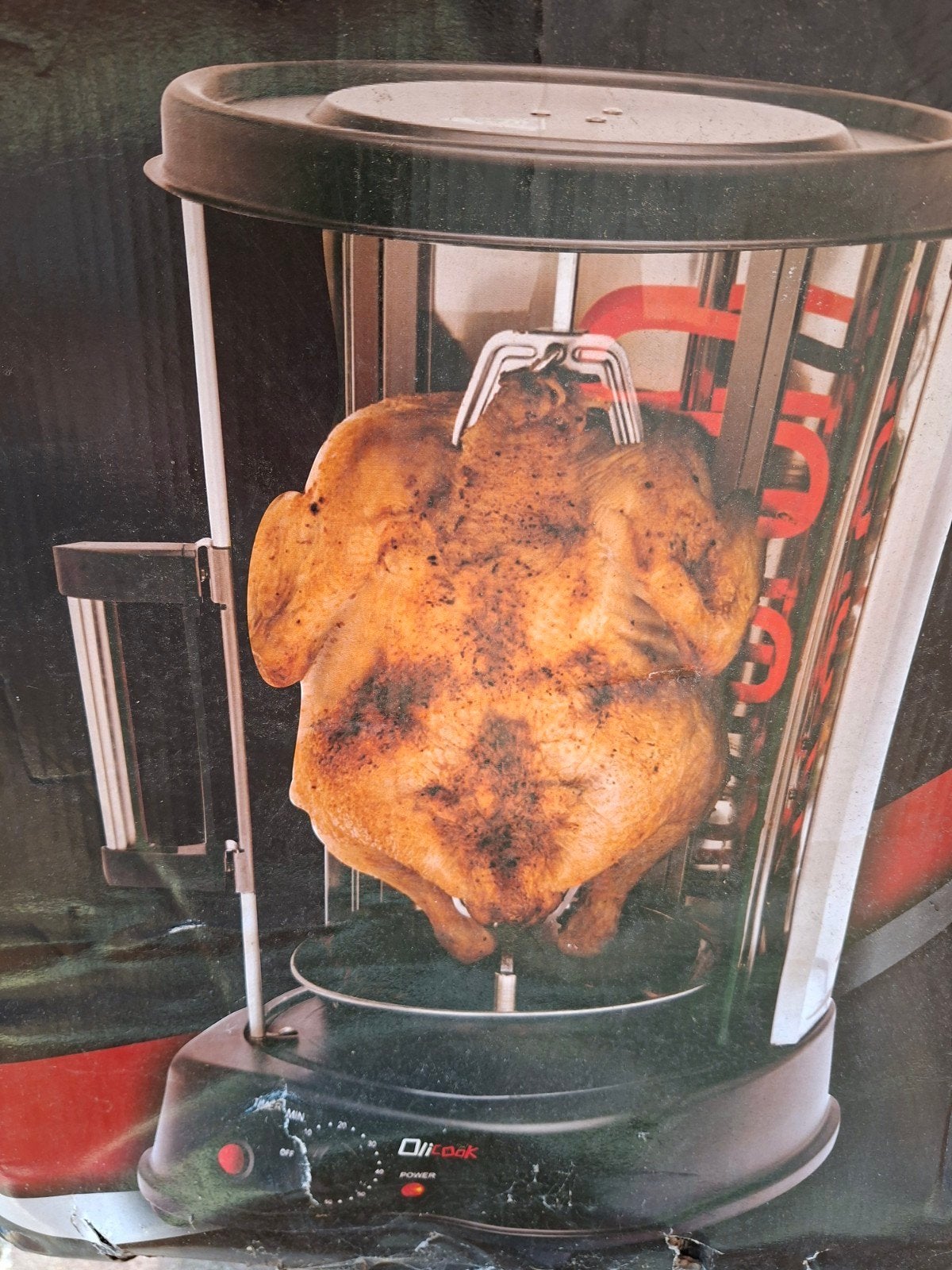 Olicook Vertical Grill - Model: TB2023A-F, Ophalen, Overige merken, Minder dan 45 cm, Nieuw