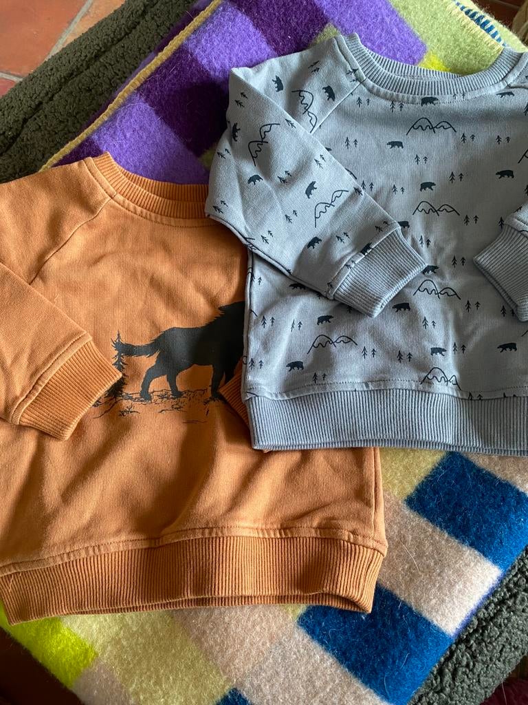 Twee zachte truitjes LIV+LOU mt 92, Verzenden, Nieuw, Jongen of Meisje, Trui of Vest