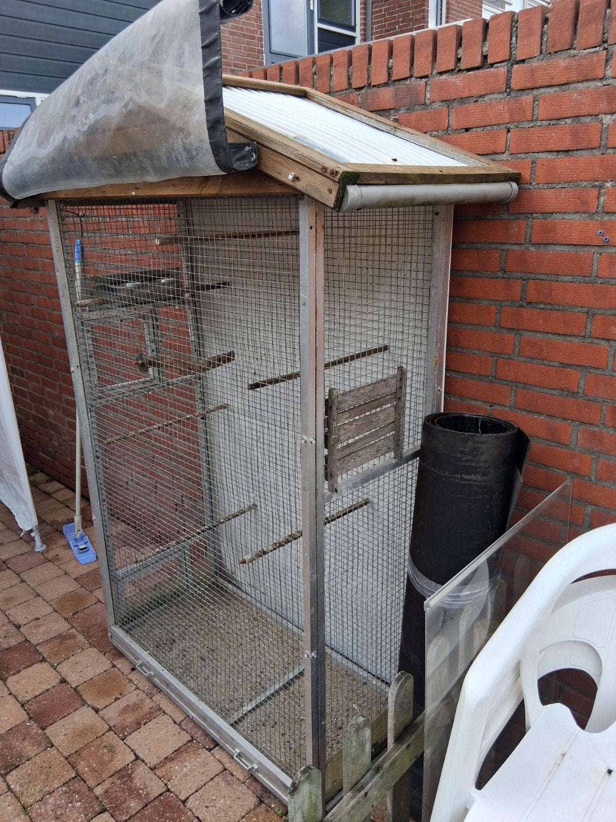 kleine  voliere, Dieren en Toebehoren, Ophalen, Aluminium, Volière