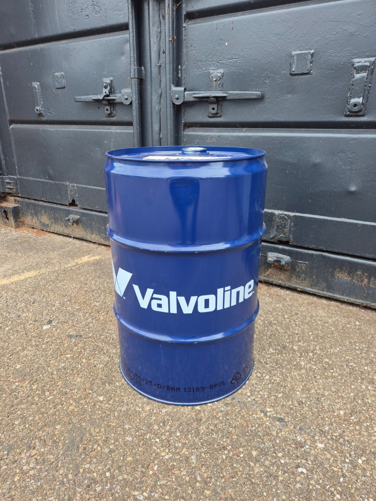 Valvoline 60 liter olievaten (10 stuks), Ophalen, Zo goed als nieuw