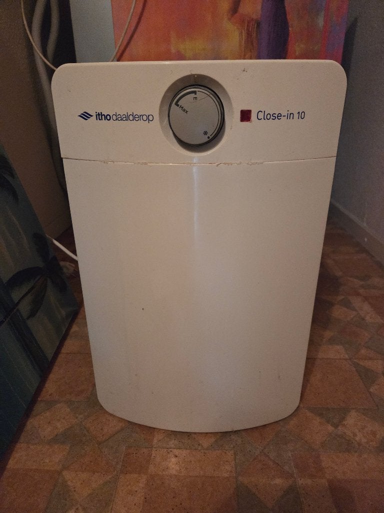Daalderop Close-in 10 liter boiler, Ophalen, Gebruikt, Boiler, Minder dan 20 liter