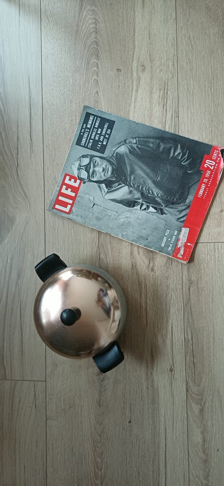 Vintage Wear-Ever Aluminium Pan met Koperkleurig Deksel, Verzamelen, Retro, Ophalen