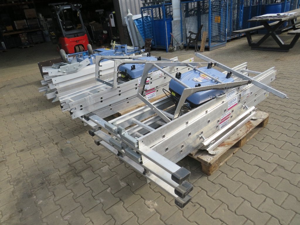 3x geda ladderliften ladderlift 2x op accu en 1 op 220v, Doe-het-zelf en Verbouw, Ophalen, Gebruikt, Zandhaarweg, Bouwlift
