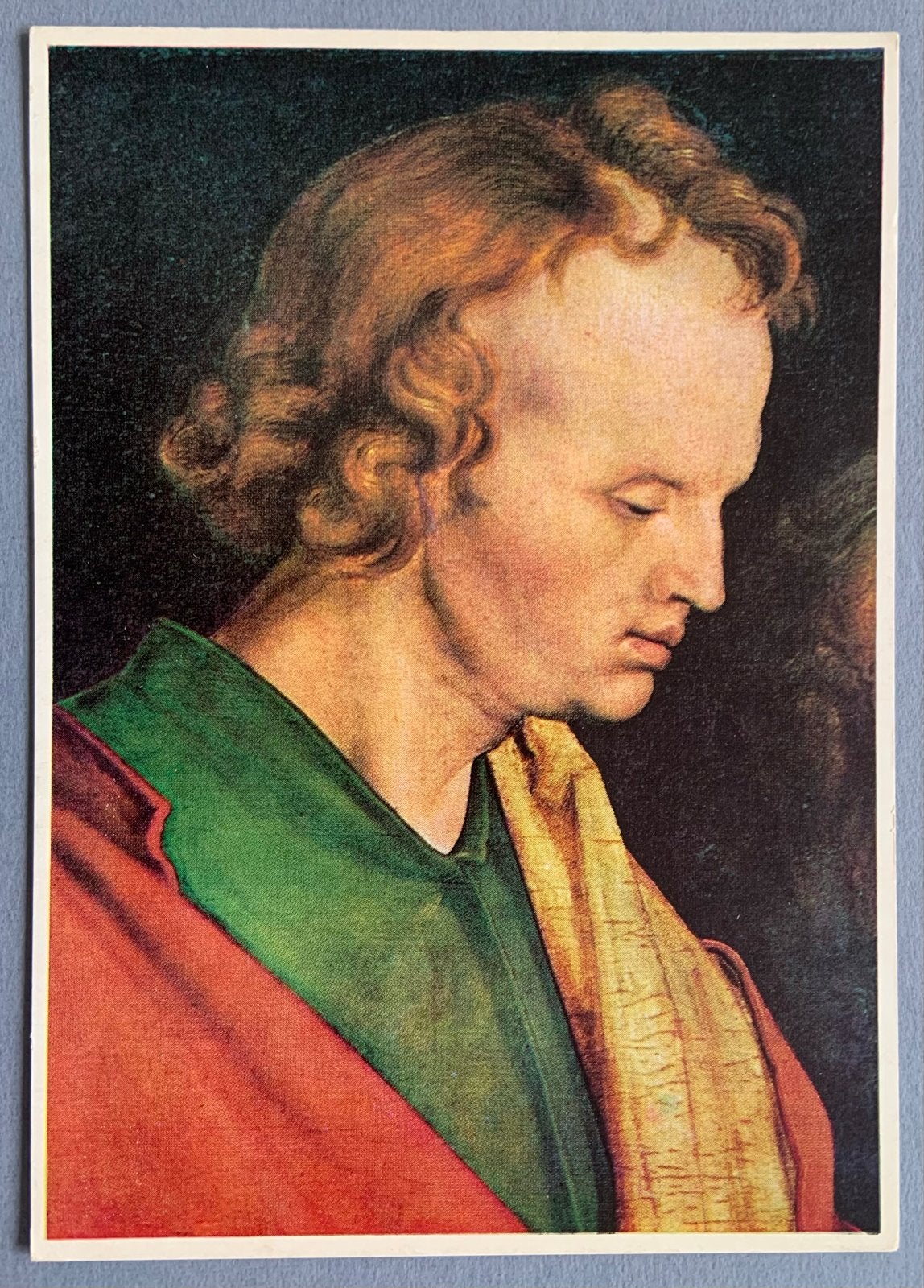 Ansichtkaart Albrecht Dürer - Apostelkop St. Philippus, Verzenden, 1960 tot 1980, Ongelopen