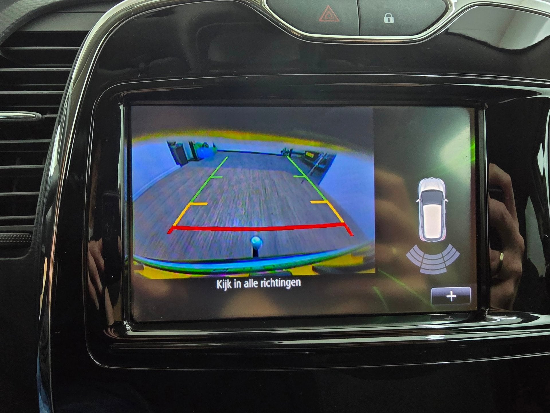 Renault Captur Occasion Dynamique met parkeercamera en trekh, Voorwielaandrijving, Stof, Gebruikt, Zwart