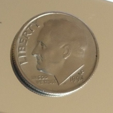 one dime 1994P,  volgnr 78, Postzegels en Munten, Ophalen of Verzenden, Noord-Amerika, Losse munt
