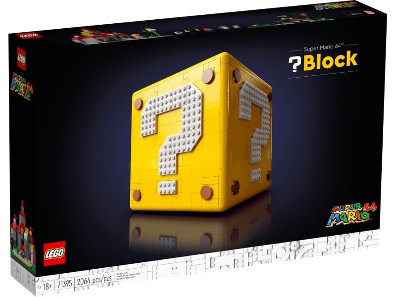 Lego Super Mario 64-vraagtekenblok NIEUW (71395), Ophalen, Overige thema's, Lego, Nieuw