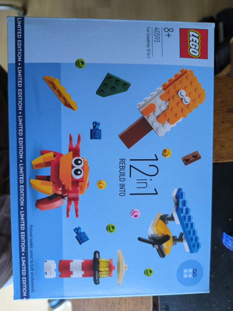 LEGO 40593 Fun Creativity 12-in-1 Limited Edition, Ophalen of Verzenden, Nieuw, Overige merken