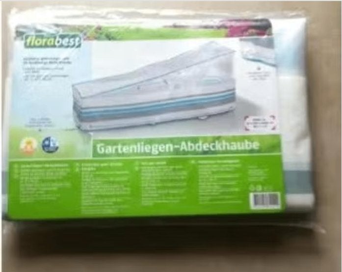 Beschermhoes ligbed tuinmeubel mt 190/65cm, Tuin en Terras, Ophalen of Verzenden, Zo goed als nieuw