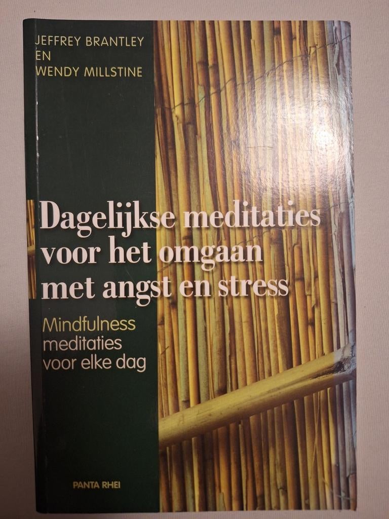 Dagelijkse meditaties voor angst en stress, Boeken, Esoterie en Spiritualiteit, Zo goed als nieuw, Achtergrond en Informatie, Meditatie of Yoga