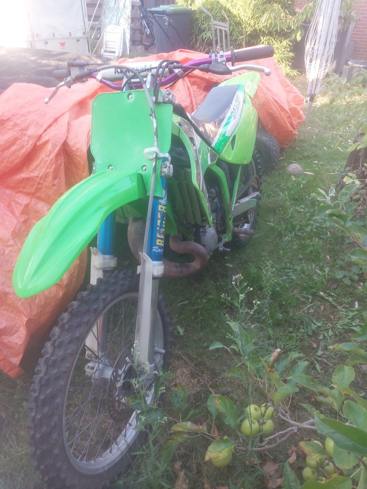 Kawasaki 250cc 2-takt Crossmotor, Gebruikt, Particulier, Crossmotor, Handgeschakeld