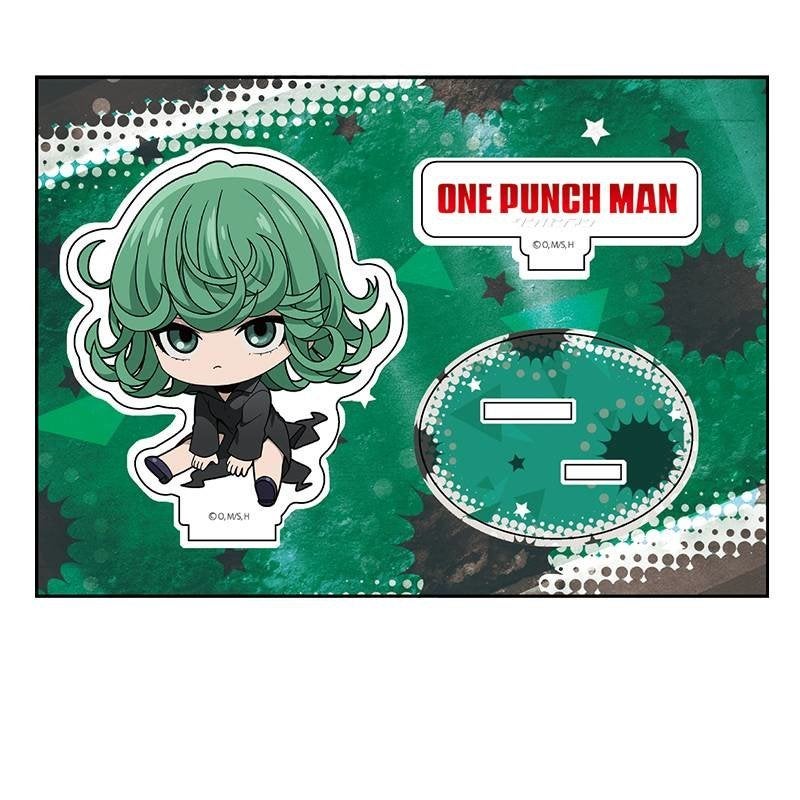Tatsumaki Chibi Anime Acrylic Stand One Punch Man, Ophalen of Verzenden, Nieuw, Tv, Beeldje, Replica of Model
