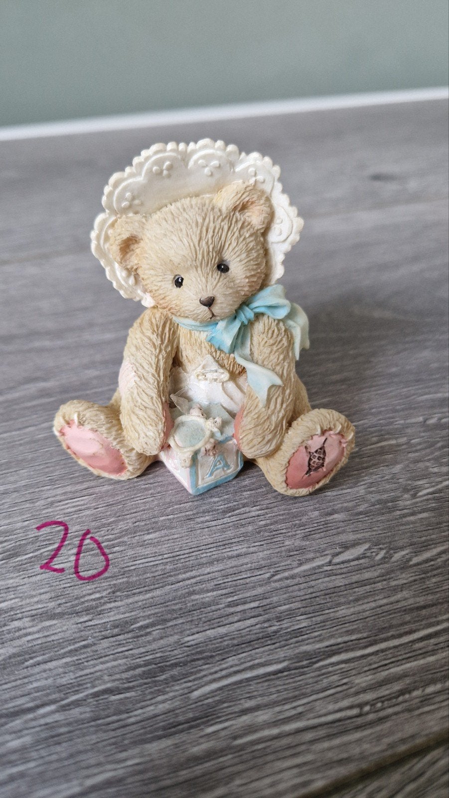 Cherished Teddies "Bobby ", Ophalen, Zo goed als nieuw, Beeldje, Cherished Teddies