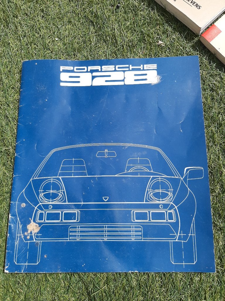Porsche 928 dealerfolder, Ophalen of Verzenden