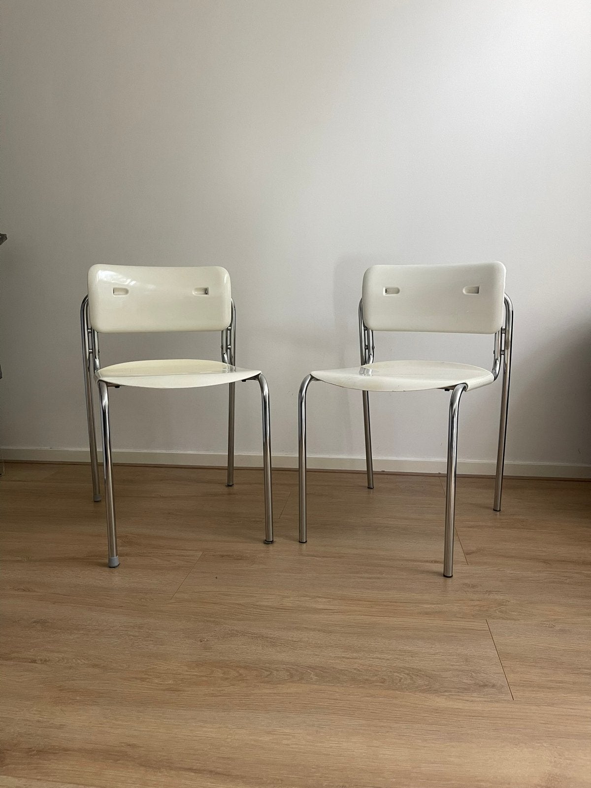 Ikea vintage folke stoel, design, vintage chair ikea, Ophalen, Kunststof, Gebruikt, Twee