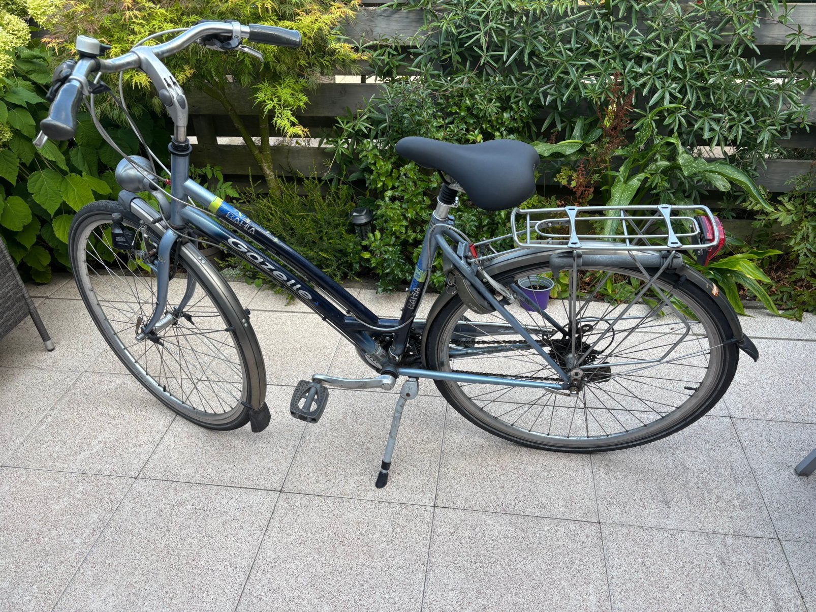 Damesfiets gazelle Bahia 28 inch, maat 49, Ophalen, 28 inch, Gebruikt, Velgrem