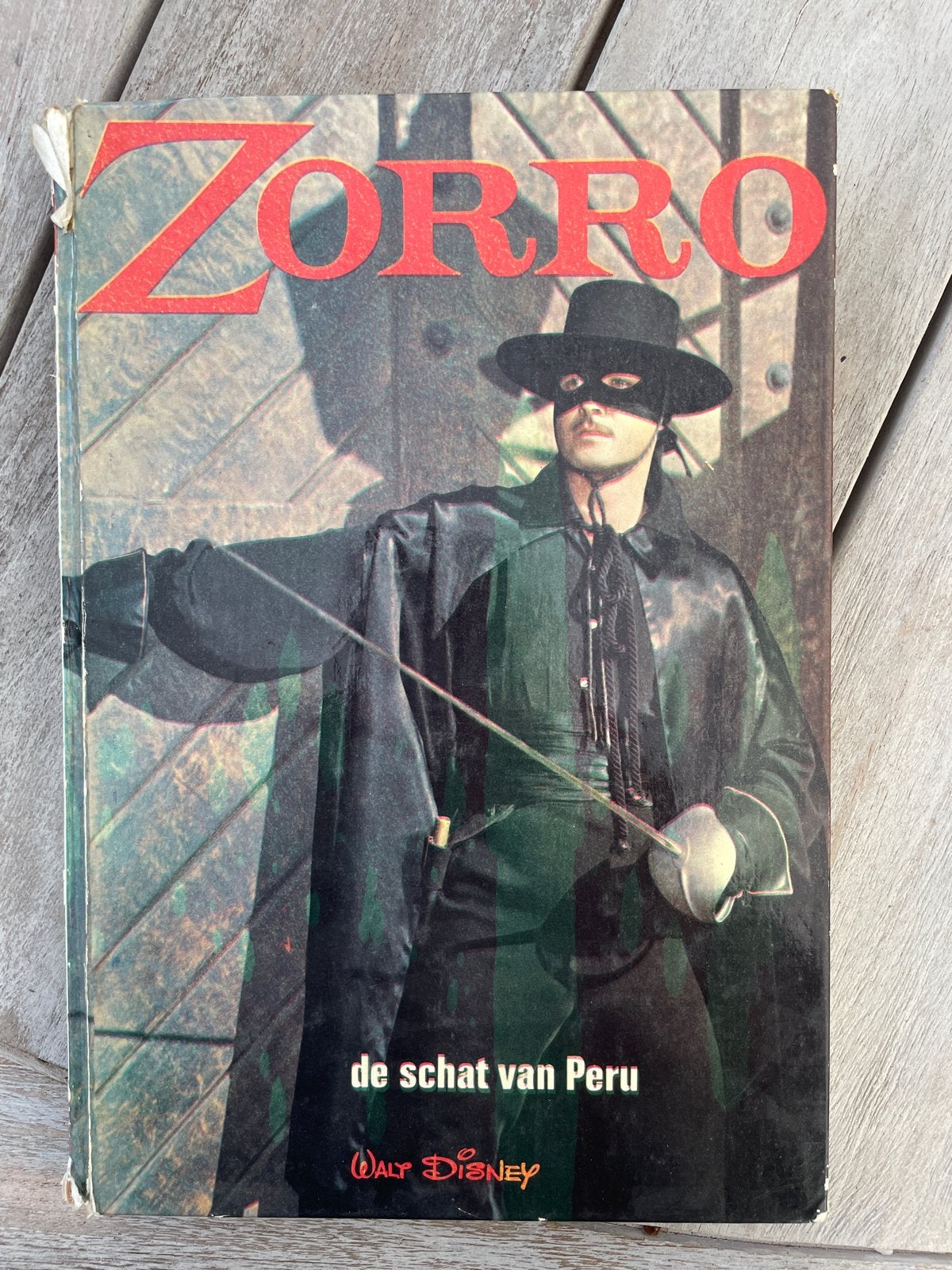 Zorro: De Schat van Peru - Walt Disney Boek, Ophalen of Verzenden, Gelezen