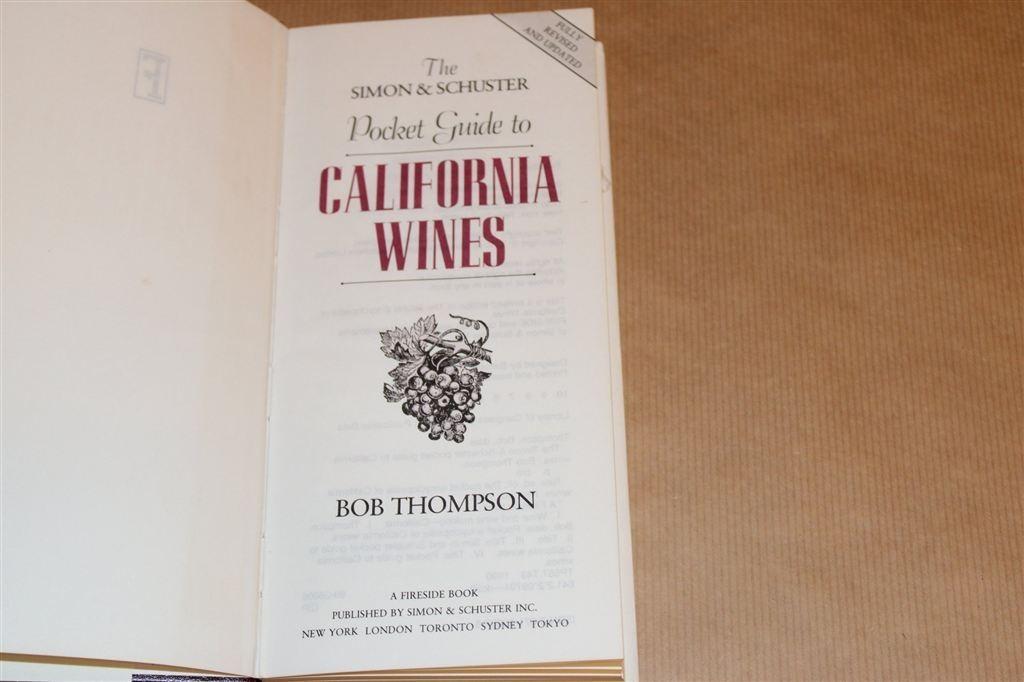 Simon & Schuster Zakgids — Californische Wijnen, Ophalen of Verzenden, Gelezen, Italië