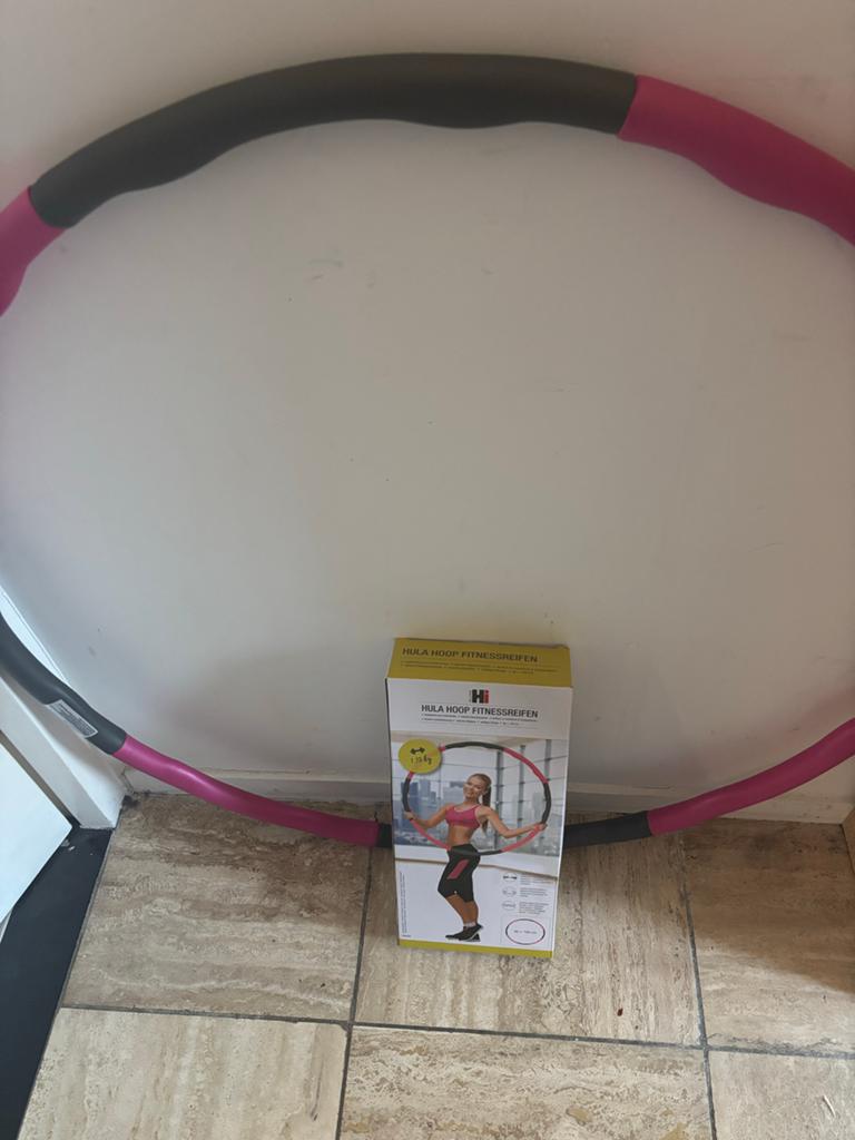 Hula Hoop Fitness hoepel 1.15 kg - Nieuw in doos, Overige typen, Onbekend, Nieuw, Ophalen of Verzenden
