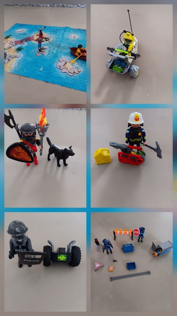 Playmobil 7 sets, Complete set, Overige typen, Ophalen of Verzenden, Zo goed als nieuw
