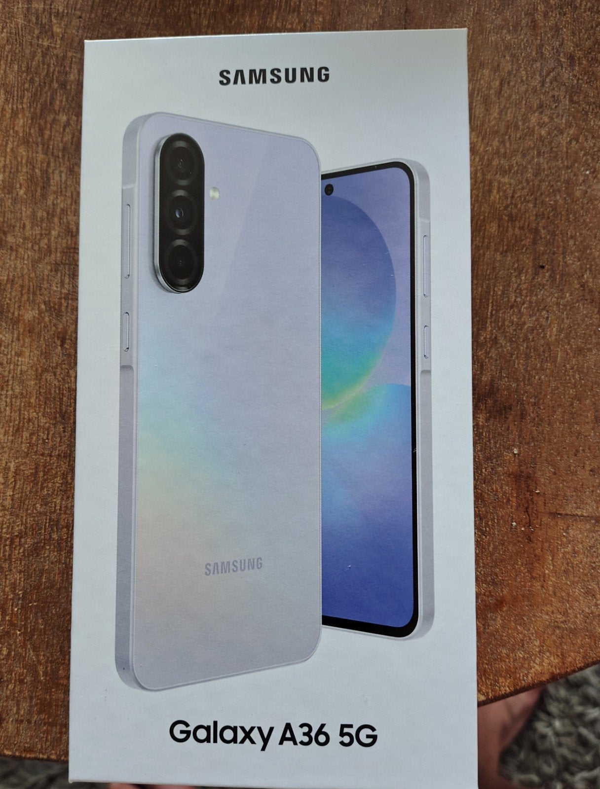 TE KOOP SAMSUNG A36 5G AWESOME LAVENDER NIEUW., Ophalen, Paars, Touchscreen, Nieuw