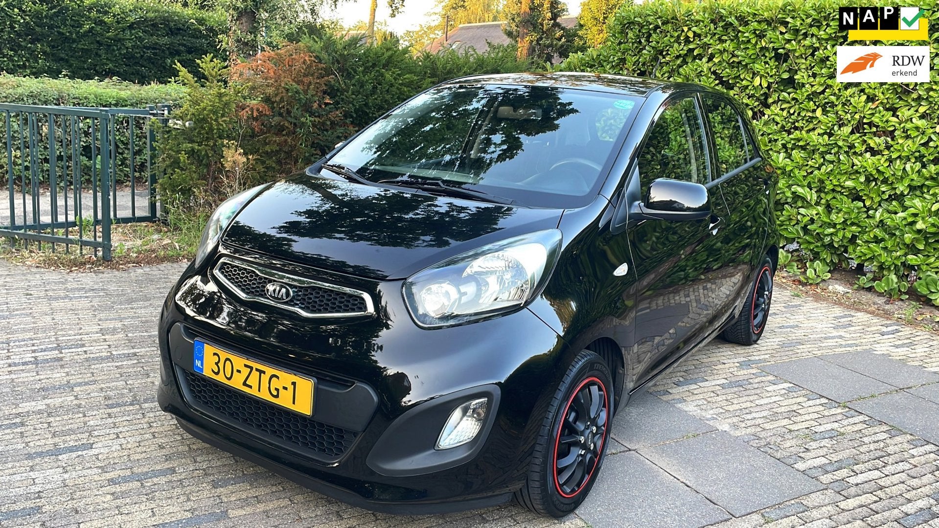 Kia Picanto 1.0 CVVT ISG Comfort Pack 5DR 2013-Airco-New APK, Auto's, Voorwielaandrijving, Euro 5, Stof, Gebruikt
