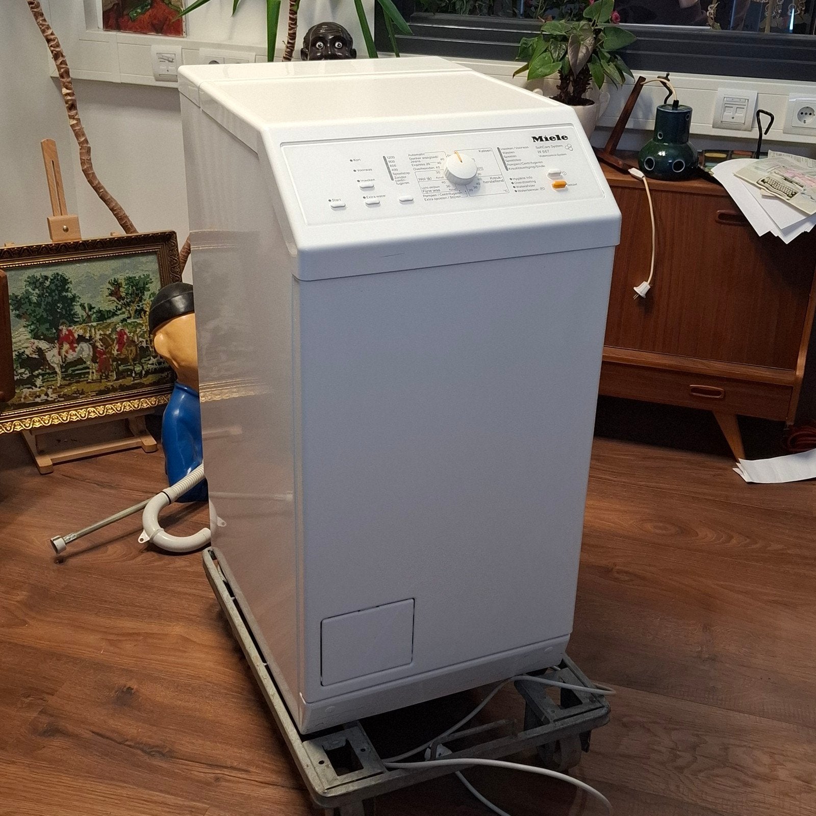 Miele Softcare System W 667 Bovenlader Wasmachine, Witgoed en Apparatuur, Ophalen, 6 tot 8 kg, Info@miele.com, Miele