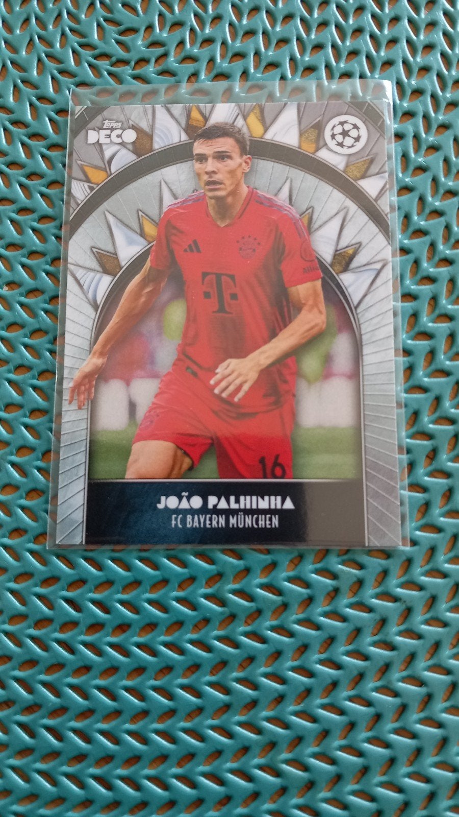 João Palhinha FC Bayern München Topps Deco Spelerskaart, Ophalen of Verzenden, Zo goed als nieuw, Buitenlandse clubs, Spelerskaart